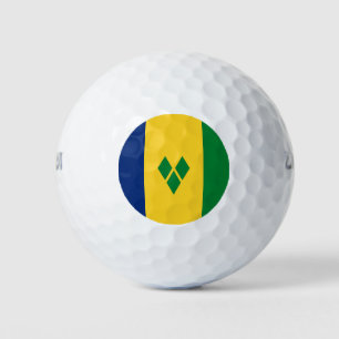 Balles De Golf Drapeau de Saint-Vincent