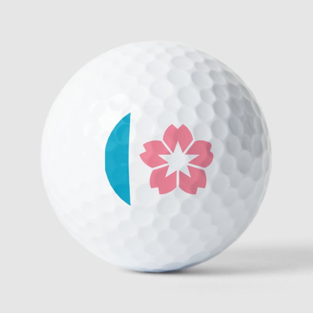 Balles De Golf Drapeau de Salem, Oregon (Recto)
