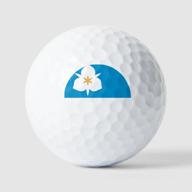 Balles De Golf Drapeau de Salt Lake City, Utah (Recto)