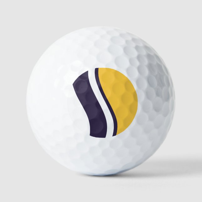 Balles De Golf Drapeau de South Bend, Indiana (Recto)