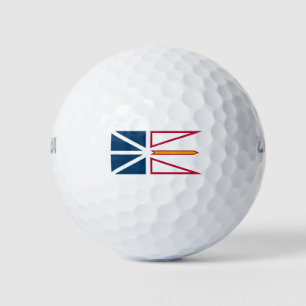 Balles De Golf Drapeau de Terre-Neuve-et-Labrador (Canada)