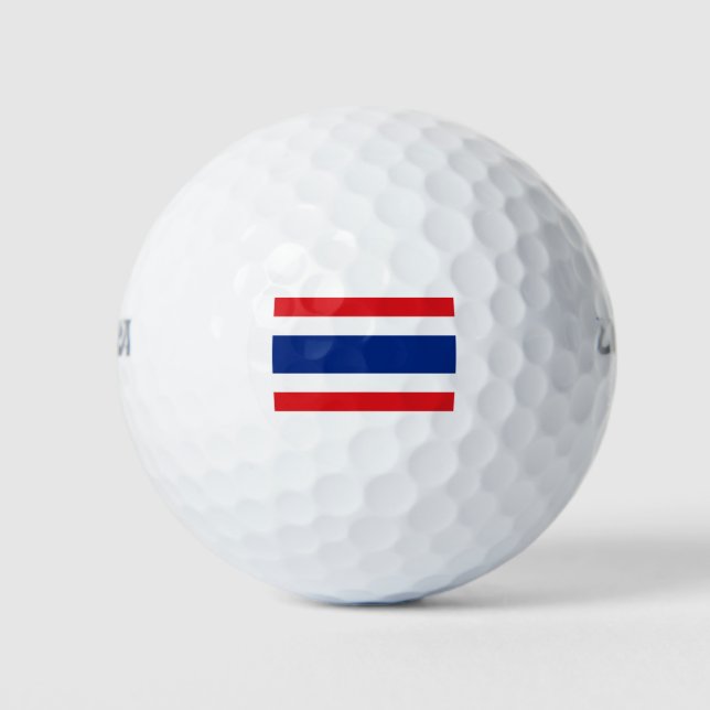 Balles De Golf Drapeau de Thaïlande (Devant)