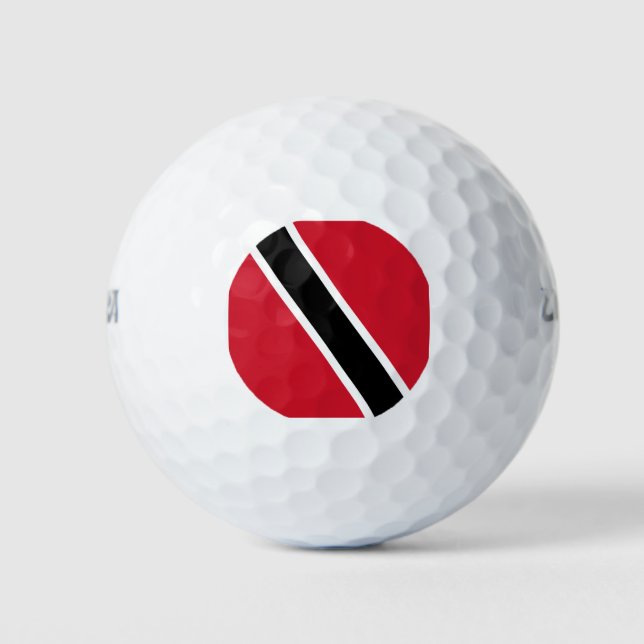 Balles De Golf Drapeau de Trinité-et-Tobago (Devant)