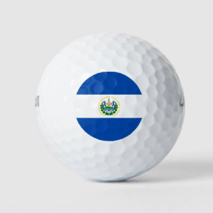 Balles De Golf Drapeau d'El Salvador