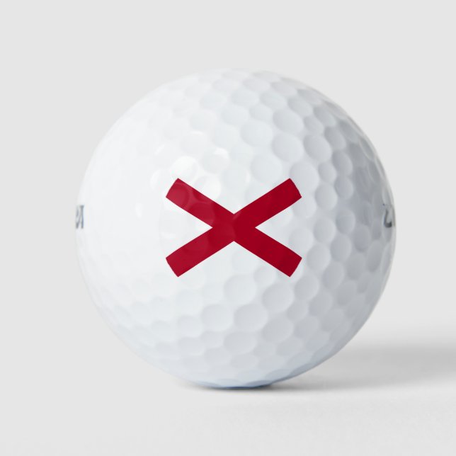 Balles De Golf Drapeau d'État de l'Alabama (Devant)
