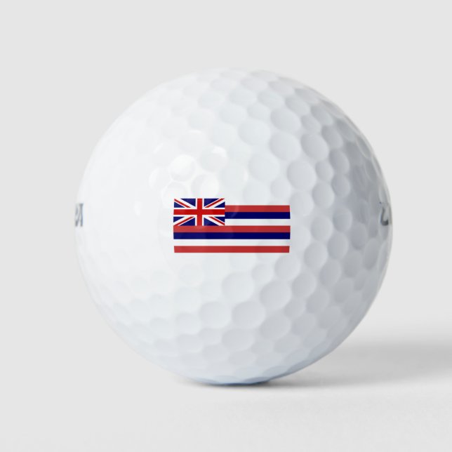 Balles De Golf Drapeau d'Hawaï (Devant)