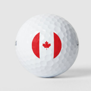Balles De Golf Drapeau du Canada