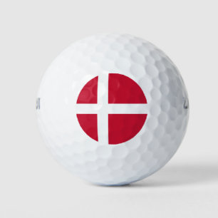 Balles De Golf Drapeau du Danemark
