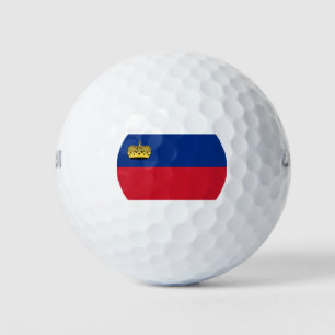 Balles De Golf Drapeau du Liechtenstein
