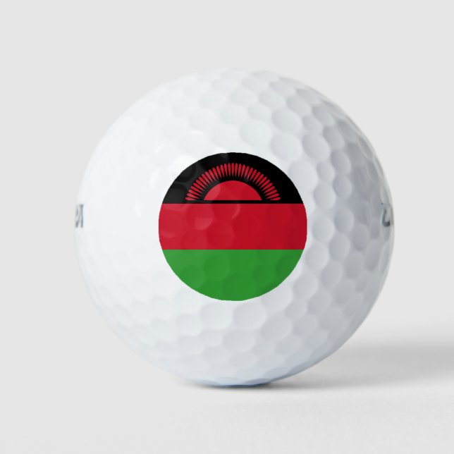 Balles De Golf Drapeau du Malawi (Devant)