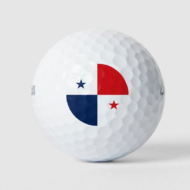 Balles De Golf Drapeau du Panama (Devant)