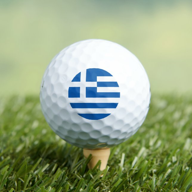 Balles De Golf Drapeau grec (T-shirt Insitu)