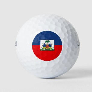 Balles De Golf Drapeau Haïti