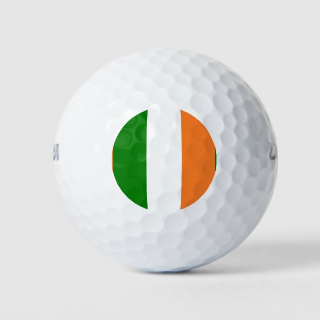 Balles De Golf Drapeau irlandais (Devant)