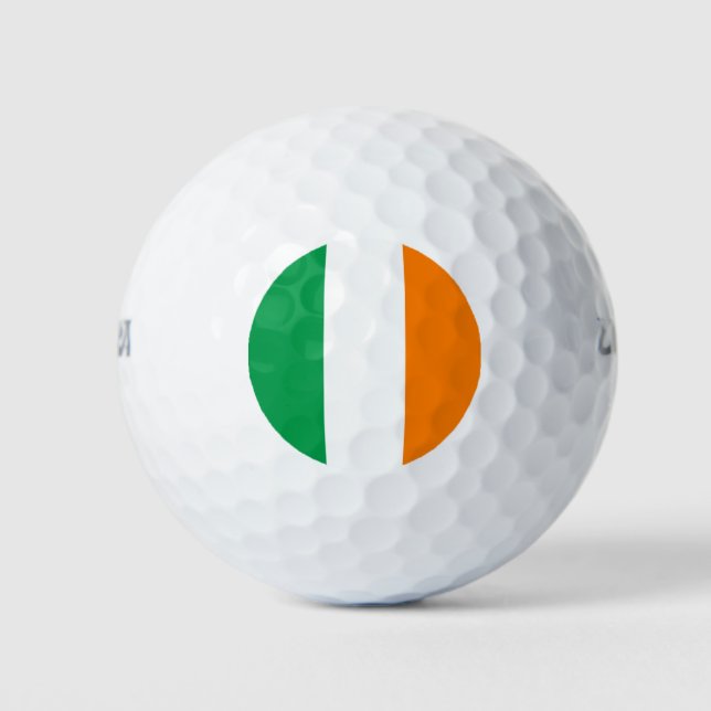 Balles De Golf Drapeau irlandais (Devant)