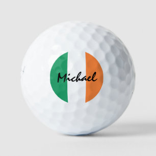 Balles De Golf Drapeau irlandais Nom personnalisé be6 gbcnt