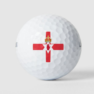 Balles De Golf Drapeau Irlande du Nord Golf Balls