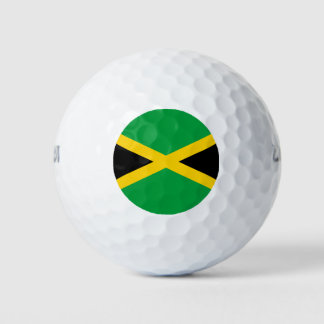 Balles De Golf Drapeau jamaïcain