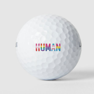 Balles De Golf Drapeau LGBT humain Mois de la fierté gay Transgen