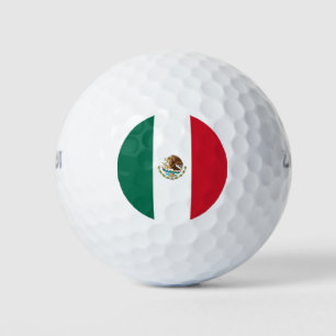 Balles De Golf Drapeau mexicain