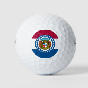 BALLES DE GOLF DRAPEAU MISSOURI