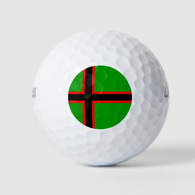 Balles De Golf Drapeau national de Karelia (Devant)