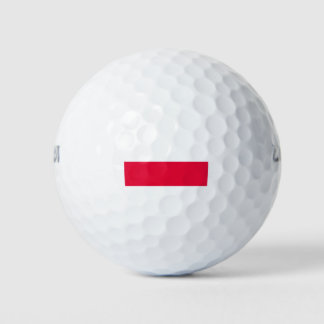 Balles De Golf Drapeau national de Pologne - Rzeczpospolita Polsk