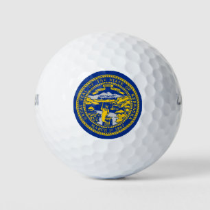 BALLES DE GOLF DRAPEAU NEBRASKA