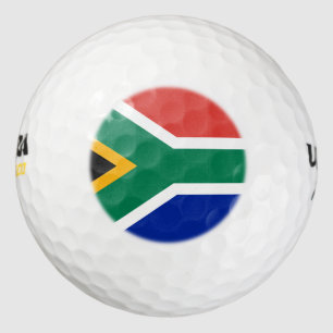 Balles De Golf Drapeau sud-africain