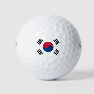Balles De Golf drapeau sud-coréen
