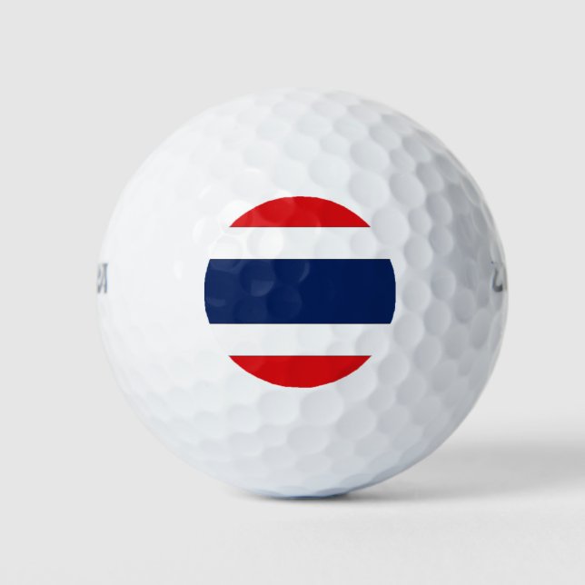Balles De Golf Drapeau Thaïlande (Devant)