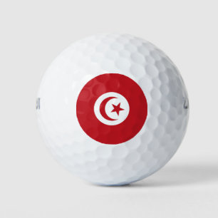 Balles De Golf Drapeau tunisien