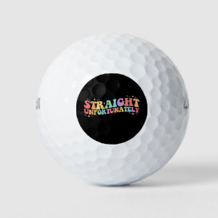 Balles De Golf Droite Malheureusement Super LGBTQ Gay Lesbian