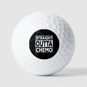 Balles De Golf Droite Outta Chemo