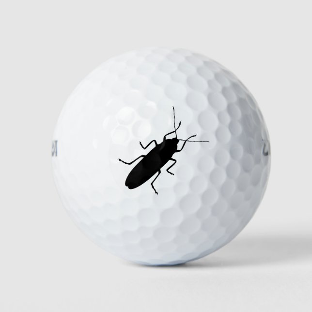 Balles De Golf Drôle Balls De Golf Insect Plaisanter (Devant)
