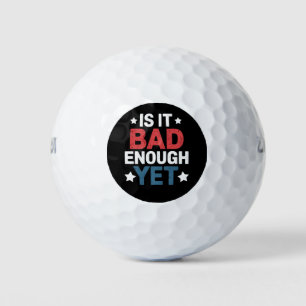 Balles De Golf Drôle Est-Il Assez Mal Et Pourtant Patriotique Pol