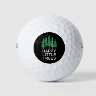 Balles De Golf Drôle Joyeux Petits Arbres Cadeaux Camping