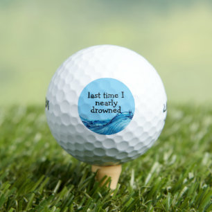 Balles De Golf Drôle Novelty Balls de golf masculin