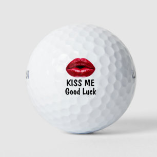 Balles de Golf Drôles avec de Grosses Lèvres