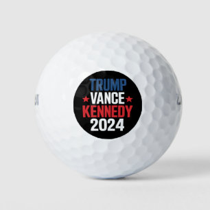 Balles De Golf Élection Trump Vance Kennedy Président 2024 