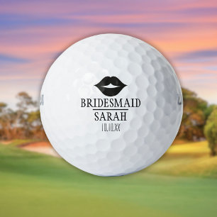 Balles De Golf Élégant et Amusant Mariage Demoiselles d'Honneur