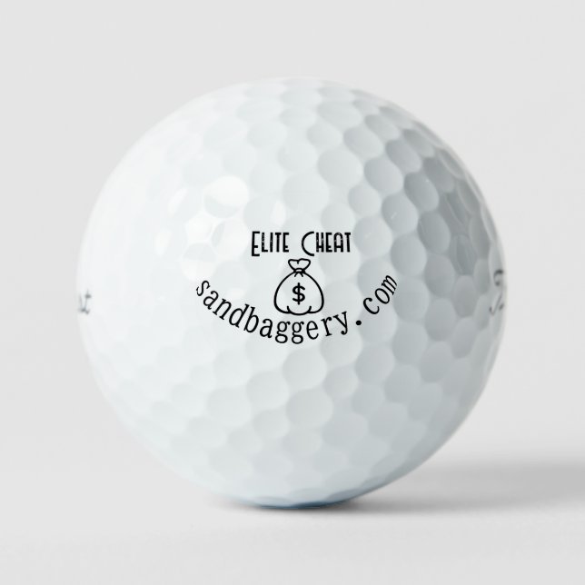 Balles De Golf Elite Cheat ProVs (Recto)