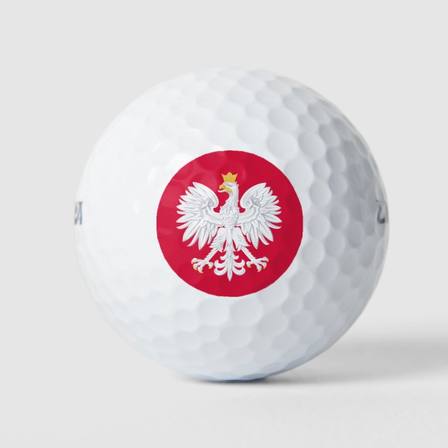 Balles De Golf emblème de poland (Devant)
