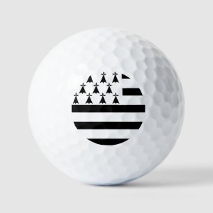 Balles De Golf Emblème du drapeau breton