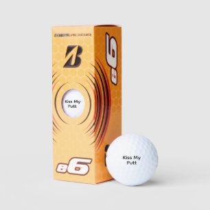 Balles De Golf Embrasse Mon Putt Golf Ball Don - Drôle Personnali