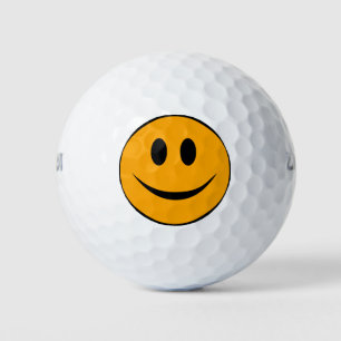 Balles De Golf Emoji du visage souriant