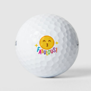 Balles De Golf Emoji Fabulous