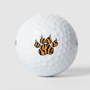 Balles De Golf Empreinte de patte de tigre