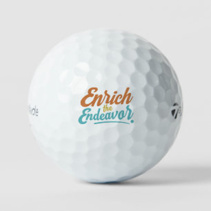 Balles De Golf Enrichir L'Effort