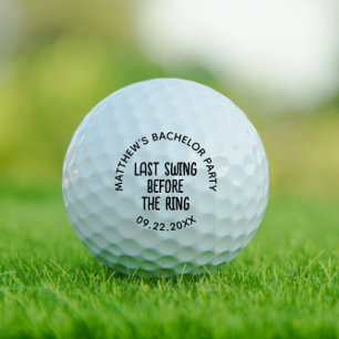 Balles De Golf Enterrement de Vie de Garçon : dernier tour de pis